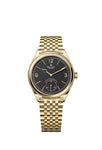 Rolex 1908 Gold Black Semi ETA Premium Automatic