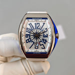 Franck Muller Vanguard Yachting White Dial Steel Men's Watch-V 45 SC DT YACHT (BL)