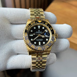Rolex GMT Master || Yellow Gold Black Dial