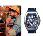 Franck Muller Yachting V45 SCDT Silver Blue Dial