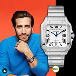 Cartier Santos De Full Silver Gents HQ