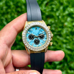 Rolex Daytona Turquoise Blue Diamond Automatic