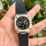 Bell & Ross BR-05 Urban Chronograph Black Quartz