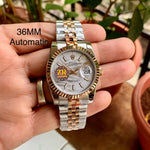 Rolex DateJust Two-Tone Fluted Bezel 36MM Ladies