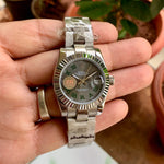Rolex DateJust Silver Roman Figure 33MM Ladies