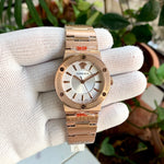 Versace Greca Logo RGold Chain WhiTe Dial