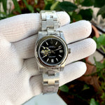 Rolex Oyster Perpetual Black Dial Ladies