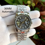 Rolex DateJust Silver Jubilee Chain 36MM Ladies