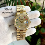 Rolex Day Date Gold Diamond Dial Edition Ladies