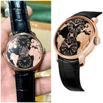 Jacob & Co. Dual Time Zone Tourbillon Black