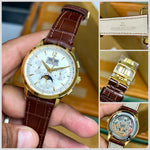 Jaeger LeCoultre Master Control Celender Gold