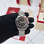 Omega Planet Ocean 600M Co‑Axial Master Orange Chronograph Swiss