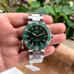 Oris AQUIS Date Caliber Green Semi ETA