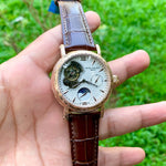 Patek Philippe Geneve Engraved Edition Brown
