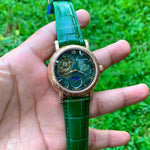 Patek Philippe Geneve Engraved Edition Green