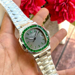 Patek Philippe Nautilus 5700/112 Ruby Silver-Green