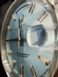 Rolex DayDate 228396 Diamond Bezel Ice Blue Swiss