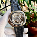 Sevenfriday s2 Silver Leather SF S2/01