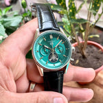 Tag Heuer Carrera Chronograph Tourbillion Green Quartz
