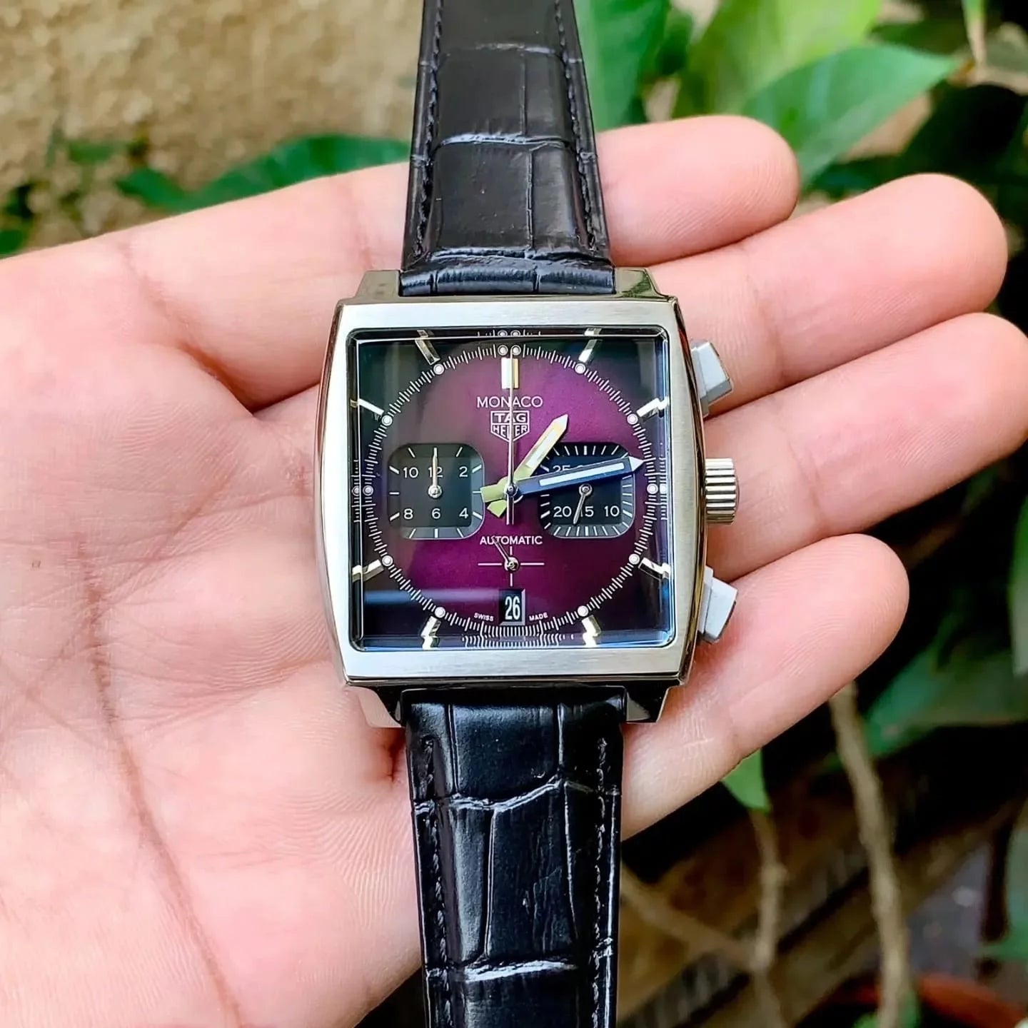 Tag Heuer Grand Prix De Monaco Purple – ShahStore