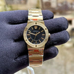 Versace Greca Logo Vevh00820 Black Dial