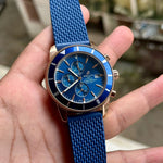 Breitling SuperOcean Heritage B01 Chronograph Blue