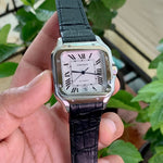 Cartier Dumont Silver Black
