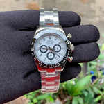 Rolex Daytona Panda White Dial Black Bezel