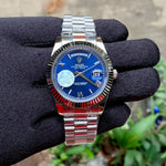 Rolex DayDate Silver-Blue Dial YZ Factory