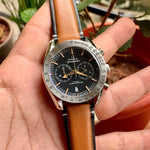 Omega Speedmaster 57 Co-Axial Master Brown Leather