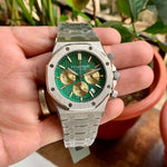 Audemars Piguet Royal Oak Offshore Silver-Green Quartz