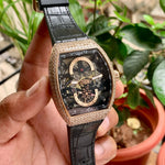 Franck Muller Vanguard Yachting Skeleton Diamond Black