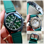 IWC Top-Gun Chronograph Green Black Bezel