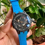 Roger Dubuis Excalibur Skeleton Dial Blue Auto