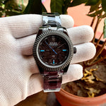 Rolex Milgauss DiW Carbon Bezel Black-Blue