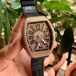 Franck Muller V 45 Rose Gold Diamond