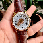 Cartier Rotonde De. Astrotourbillon Brown