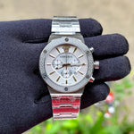 Versace Greca Chronograph VEZ Silver-White