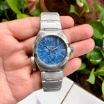 Omega Constellation Meteorite Edition Blue