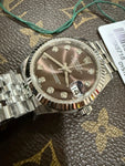 Rolex DateJust Ladies THB 1:1 Wine Dial Super Clone With NFC