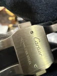 Cartier Santos Silver WSSA0030 Blue J12 Swiss
