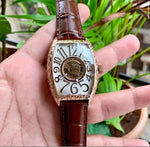 Franck Muller Curvex Grand Central Brown