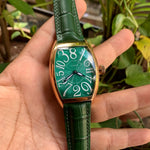 Franck Muller Crazy Hours Green RoseGold