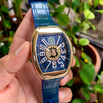 Franck Muller Vanguard Bitcoin Edition Blue