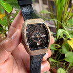 Franck Muller Vanguard V45 RG Diamond Bezel Auto