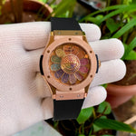 HUblot Classic Fusion Takashi Murakami Sunflower Dial