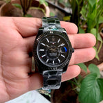Rolex Sky-Dweller Full Black Oyster Chain