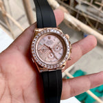 Rolex Cosmograph Daytona RoseGold Diamond Bezel