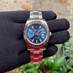 Rolex Date-Just Oyster Blue Dial