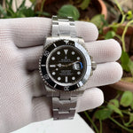 Rolex Submariner GMF 3135 Silver-Black Swiss